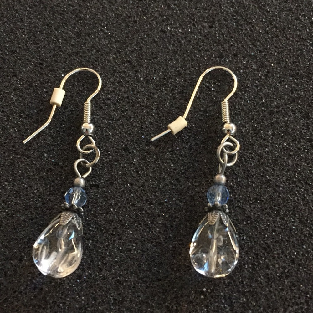 3/$20 - Local craft -Handmade crystal-look earrings